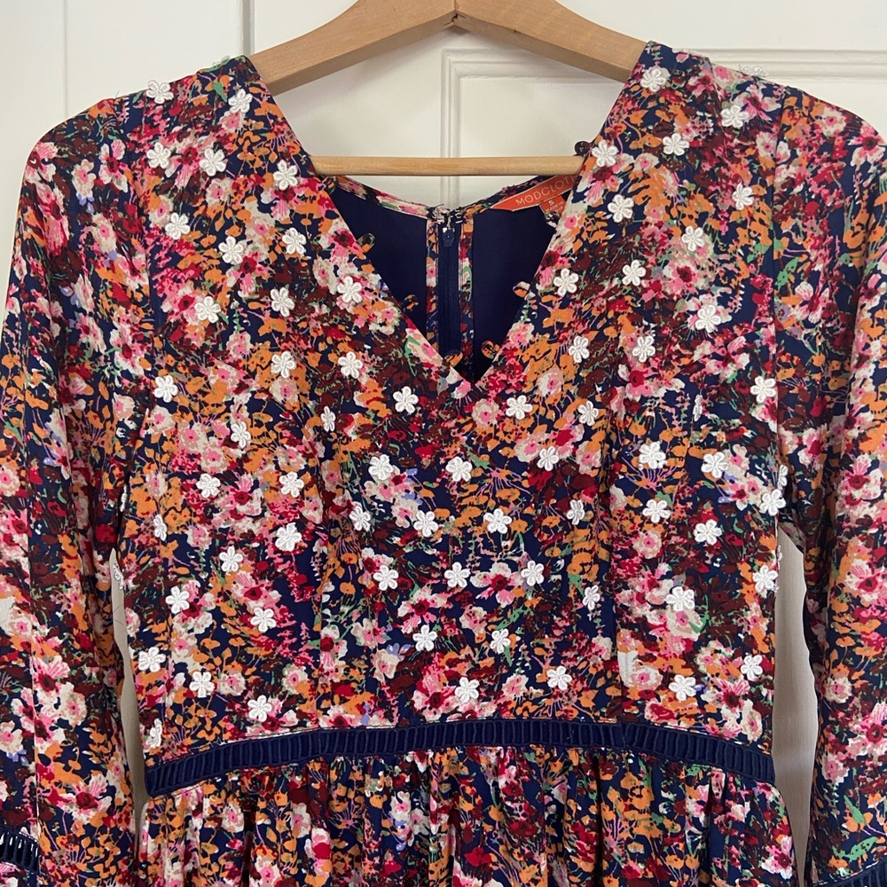 Maxi ModCloth Floral Dress